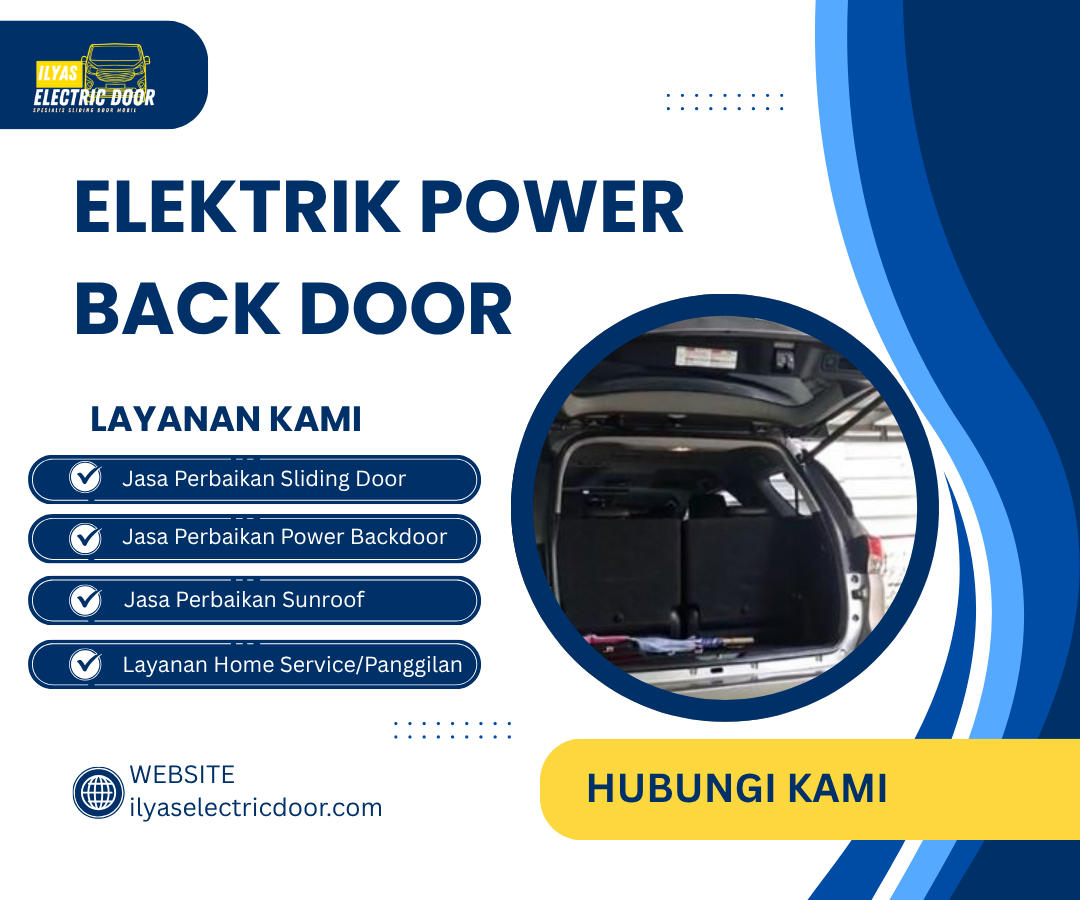 You are currently viewing Bengkel Perbaikan Bagasi Elektrik Power Back Door Fortuner & Pajero