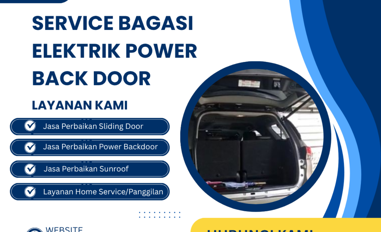Jasa Service Bagasi Elektrik Power Back Door Lexus Harrier