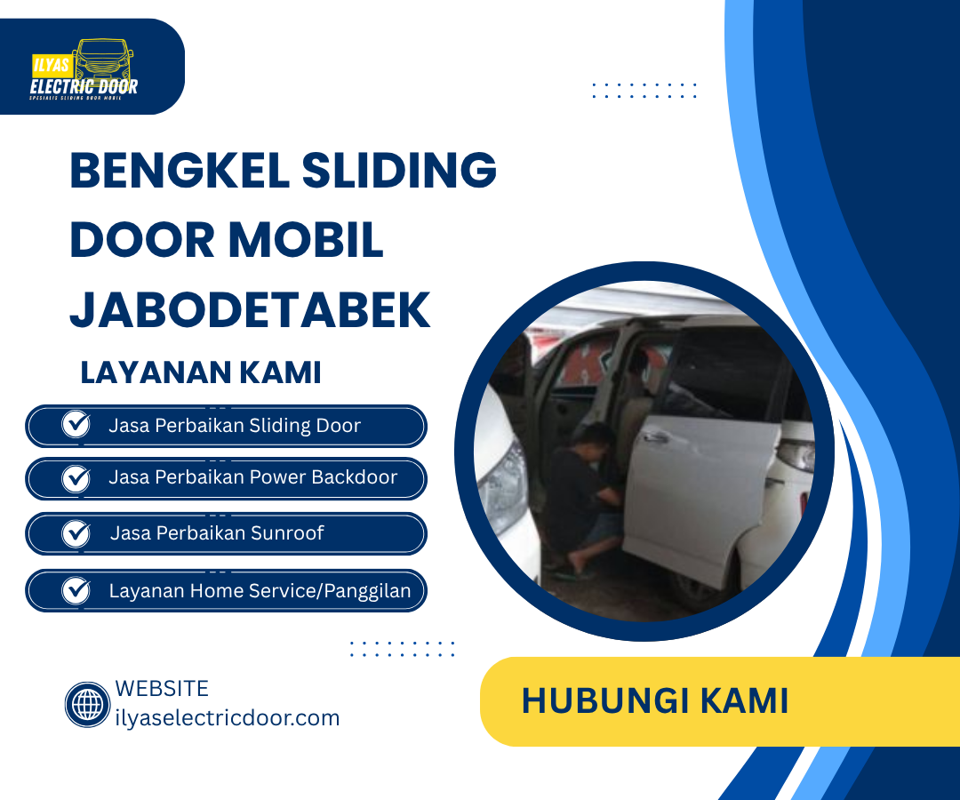 Bengkel Sliding Door Mobil Jabodetabek