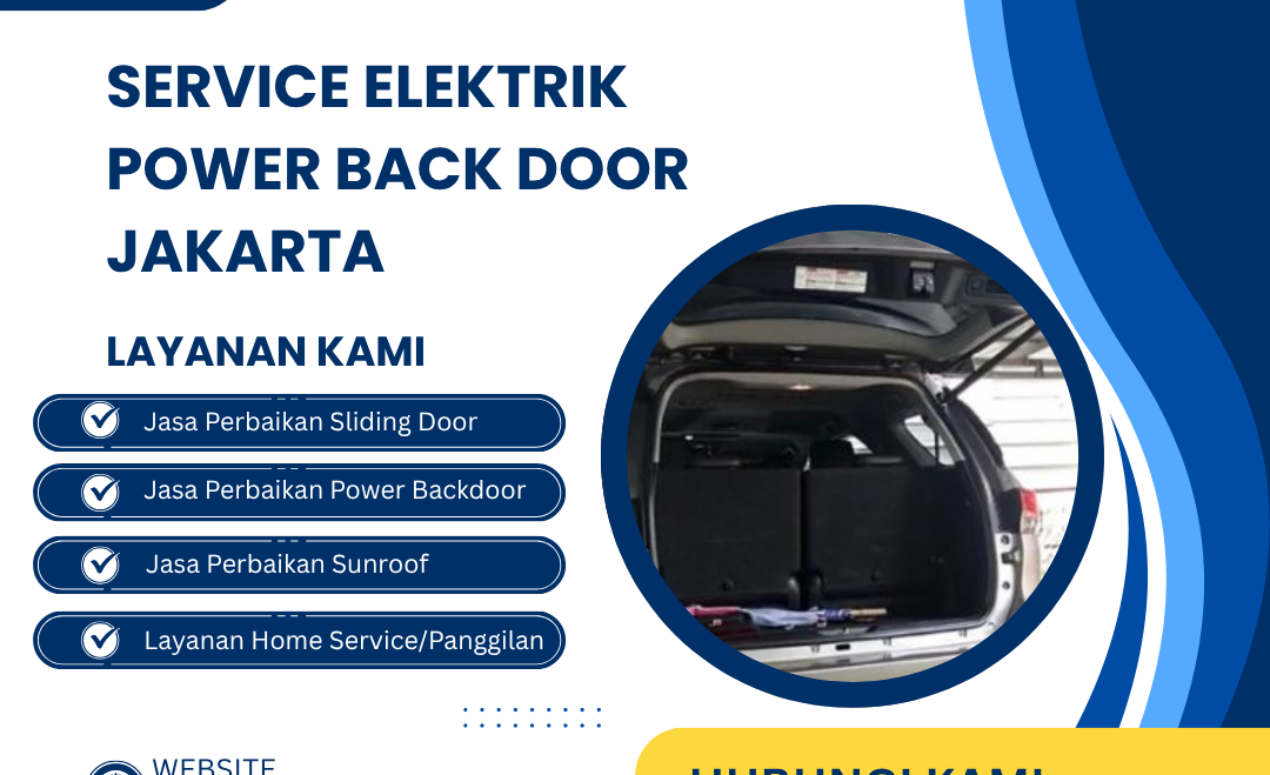 Jasa Service Elektrik Power Back Door Jakarta Profesional