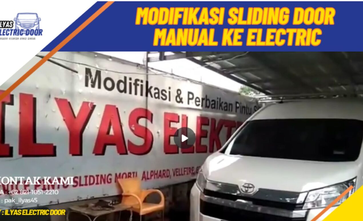 Bengkel Upgrade Sliding Door Mobil Manual ke Electric