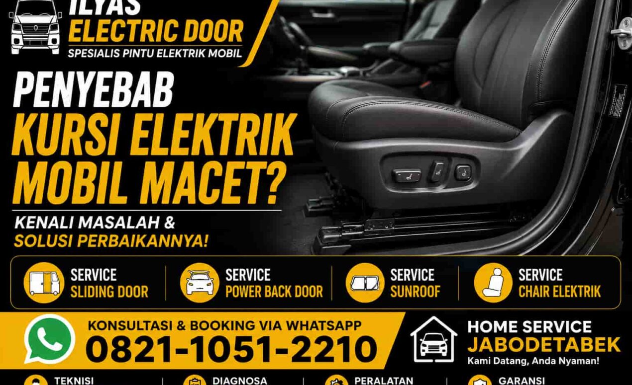 Bengkel Kursi Elektrik Mobil Premium Jakarta Pusat